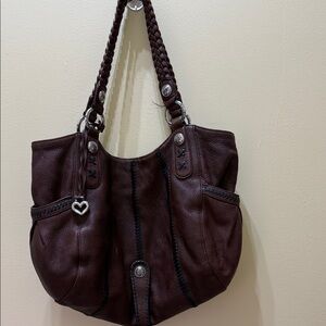 Brighton Elegant Brown Leather Women's Bag